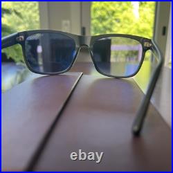 Tom Ford FT0698 Giulio Sunglasses Matte Black Blue Smoke Blue Smoke 59mm Tom Ford FT0698 Giulio Sunglasses Matte Black Blue Smoke Blue Smoke 59mm