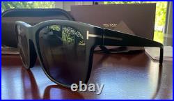 Tom Ford FT0698 Giulio Sunglasses Matte Black Blue Smoke Blue Smoke 59mm Tom Ford FT0698 Giulio Sunglasses Matte Black Blue Smoke Blue Smoke 59mm
