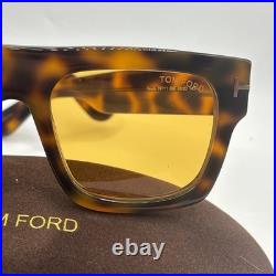 Tom Ford FT0711 56E Fausto Sunglasses Flawless Authentic With Case 53mm