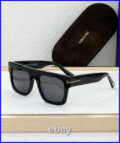 Tom Ford FT0711 Sunglasses 53-20-145 Classic Square Frame, Unisex Sunglasses