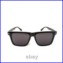 Tom Ford FT071101A Geometric Ace Sunglasses Black/Smoke