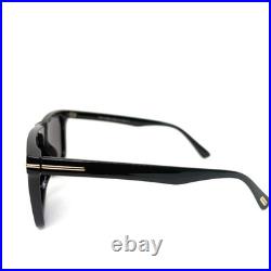 Tom Ford FT071101A Geometric Ace Sunglasses Black/Smoke