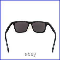 Tom Ford FT071101A Geometric Ace Sunglasses Black/Smoke