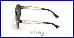 Tom Ford FT0778-52N-60 Sunglasses Size 60mm 135mm 12mm Dark Havana Brand New S