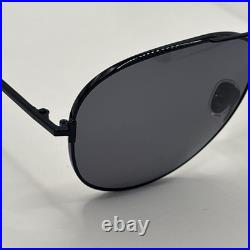 Tom Ford FT0823 Clark Sunglasses Male Shiny Black 59mm New 100% Authentic