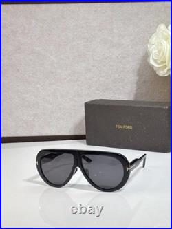 Tom Ford FT0836 Shiny Black Frame Unisex Adults Sunglasses 6110-140