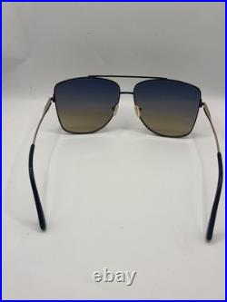 Tom Ford FT0838 01B Reggie shiny black shiny rose gold Sunglasses Authentic