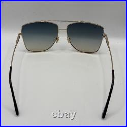 Tom Ford FT0838 28W Reggie Sunglasses Shiny Rose Gold 61mm Flawless With Case
