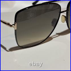 Tom Ford FT0838 Reggie Sunglasses Shiny Black 61mm New 100% Authentic