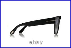 Tom Ford FT0847 847 Renee 01B Black Gold Gray Gradient Lens Women Men Sunglasses