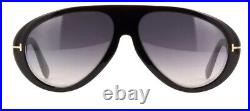 Tom Ford FT0988 Camillo-02 01B Shiny Black/Smoke Gradient Unisex Sunglasses