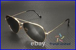 Tom Ford FT0996 28A Metal Shiny Rose Gold Smoke 62 mm Unisex Sunglasses