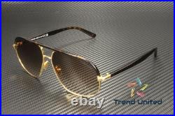 Tom Ford FT1019 30F Metal Shiny Deep Gold Gradient Brown 59 mm Men's Sunglasses Tom Ford FT1019 30F Metal Shiny Deep Gold Gradient Brown 59 mm Men's Sunglasses