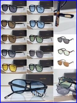 Tom Ford FT1022 58-16-140 Sunglasses Premium Metal Aviator Sunglasses Unisex