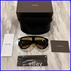 Tom Ford FT1044 01E Men's Aviator Sunglasses Brown Tom Ford FT1044 01E Men's Aviator Sunglasses Brown