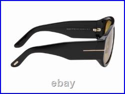 Tom Ford FT1044 01E Men's Aviator Sunglasses Brown