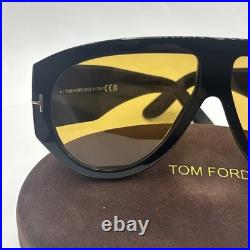 Tom Ford FT1044 01E Men's Aviator Sunglasses Brown Bronson Brand New With Case