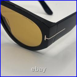 Tom Ford FT1044 01E Men's Aviator Sunglasses Brown Bronson Brand New With Case