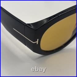 Tom Ford FT1044 01E Men's Aviator Sunglasses Brown Bronson Brand New With Case