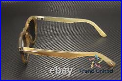 Tom Ford FT1045 P 62F Horn Brown Horn Gradient Brown 48 mm Men's Sunglasses