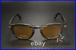 Tom Ford FT1045 P 63E Horn Black Horn Brown 48 mm Men's Sunglasses