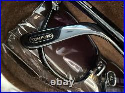 Tom Ford FT1048 D Asian Fit Black / Smoke 52mm Acetate NEW Square Sunglasses