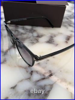Tom Ford FT1048 D Asian Fit Black / Smoke 52mm Acetate NEW Square Sunglasses