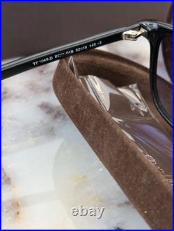 Tom Ford FT1048 D Asian Fit Black / Smoke 52mm Acetate NEW Square Sunglasses