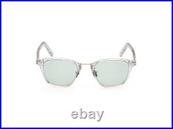 Tom Ford FT1049 D 26N Plastic Crystal Green 50 mm Men's Sunglasses