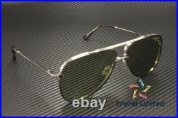 Tom Ford FT1071 14N Metal Shiny Light Ruthenium Green 62 mm Men's Sunglasses Tom Ford FT1071 14N Metal Shiny Light Ruthenium Green 62 mm Men's Sunglasses