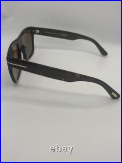 Tom Ford FT1077 52F Alberto Sunglasses Dark Havana/Brown Gradient Full Rim 55mm