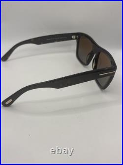 Tom Ford FT1077 52F Alberto Sunglasses Dark Havana/Brown Gradient Full Rim 55mm