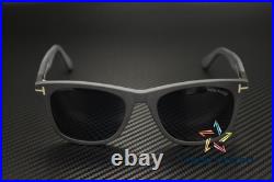 Tom Ford FT1099 02V Plastic Matte Black Blue 52 mm Men's Sunglasses Tom Ford FT1099 02V Plastic Matte Black Blue 52 mm Men's Sunglasses