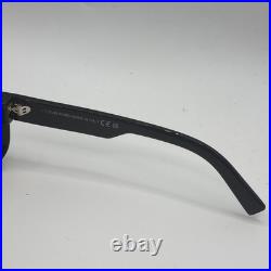 Tom Ford FT1101 01E Plastic Shiny Black Brown 58 mm Men's Sunglasses Turner