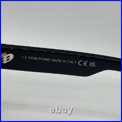 Tom Ford FT1101 01E Turner Plastic Shiny Black Brown 58 mm Men's Sunglasses