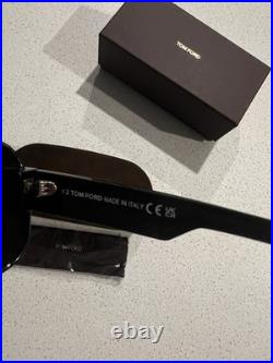 Tom Ford FT1101 Men's Sunglasses Black Pilot Frame AUTHENTIC DESIGNER