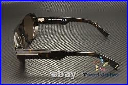 Tom Ford FT1102 52E Plastic Dark Havana Brown 59 mm Men's Sunglasses