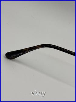 Tom Ford FT1107 28F Metal Shiny Rose Gold Gradient Brown 62mm Women's Sunglasses