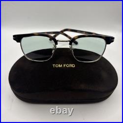 Tom Ford FT1119 D 52N injected Dark Havana Green 47 mm Men's Sunglasses