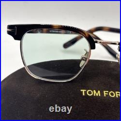 Tom Ford FT1119 D 52N injected Dark Havana Green 47 mm Men's Sunglasses