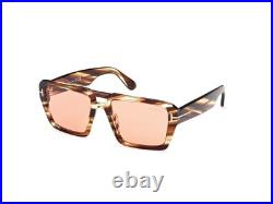 Tom Ford FT1153 55E Acetate Coloured Havana Brown 56 mm Men's Sunglasses Tom Ford FT1153 55E Acetate Coloured Havana Brown 56 mm Men's Sunglasses