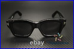 Tom Ford FT1154 01A Plastic Shiny Black Smoke 50 mm Men's Sunglasses