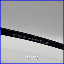 Tom Ford FT1179 01D Barron Acetate Shiny Black Smoke Polarized Sunglasses