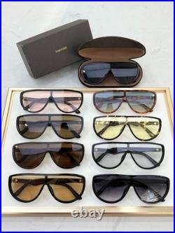 Tom Ford FT1182 Sunglasses 141-10-145 Achilles Series, Oversized Shield Frame