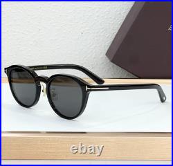 Tom Ford FT1277-D Sunglasses Black Frame / Smoke Gray Lens New with Case