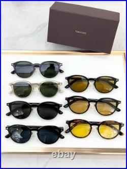 Tom Ford FT1277-D Sunglasses Black Frame / Smoke Gray Lens New with Case