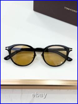 Tom Ford FT1277-D Sunglasses Black Frame / Yellow Lens New with Case