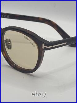 Tom Ford FT1277-D red havana red havana 54E Sunglasses Brand New Authentic