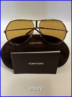 Tom Ford FT1281 30E Rickie shiny deep gold shiny deep gold Sunglasses