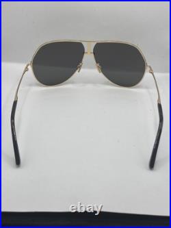 Tom Ford FT1281 30N Rickie 02 Shiny Deep Gold Green 63 mm Sunglasses Authentic